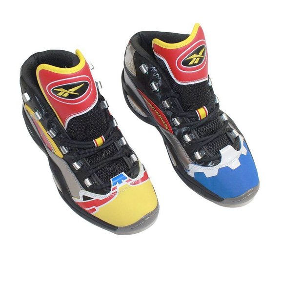 Reebok Power Rangers Question Mid Megazord Men's Basketball Shoes GY0590 Iverson - Picture 5 of 15